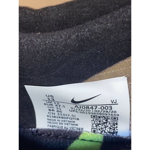 Size 13 - Nike Zoom Victory 5 XC Black Bright Crimson Volt 2020 - Picture 5 of 5